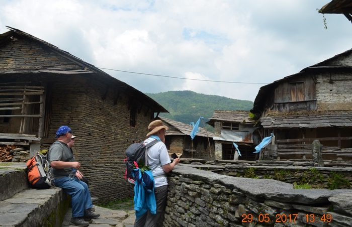 Abandoned village of Tanchowk near Kalsee Eco-Lodge Annapurna, day visit option for long-stay guests