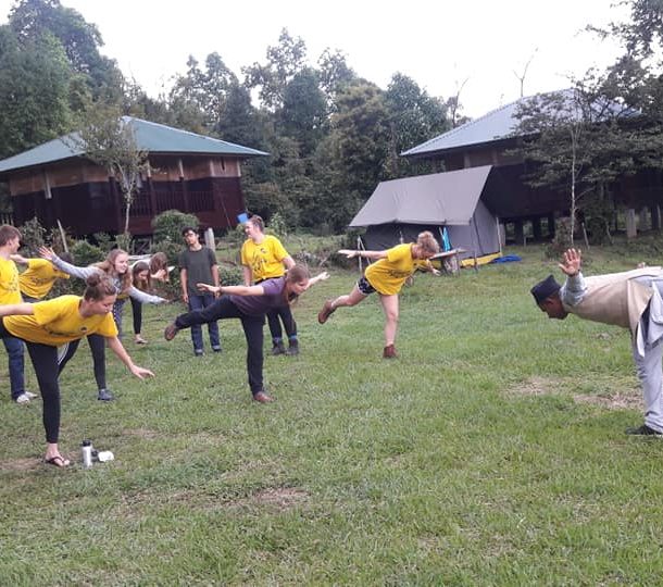Yoga classes at Kalsee Eco-lodge