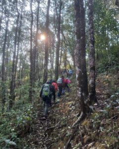 day hike around Kalsee Eco-lodge