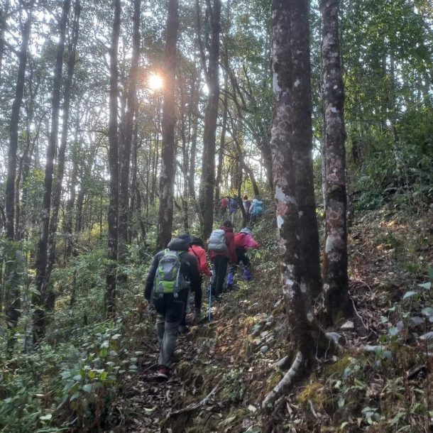 day hike around Kalsee Eco-lodge